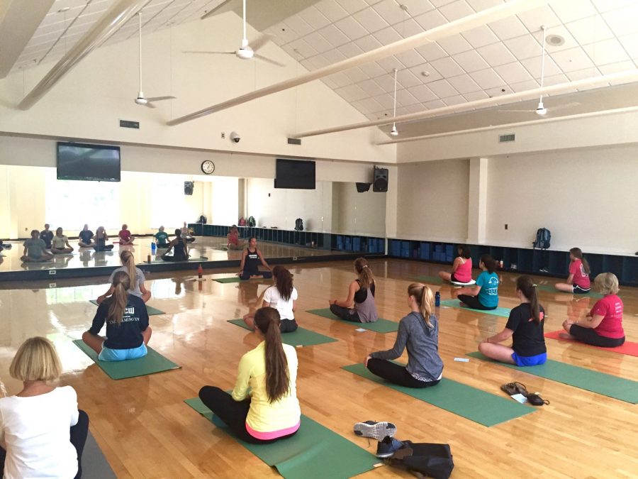 Student Recreation center updates group exercise classes