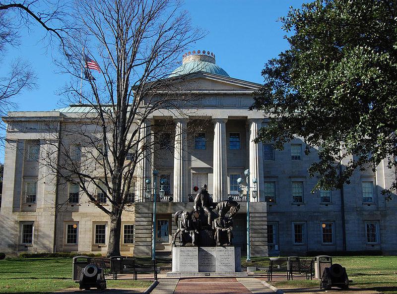 The North Carolina State Capitol building, where these bills discussed by Judge JH Corpening were deliberated over by NC officials.