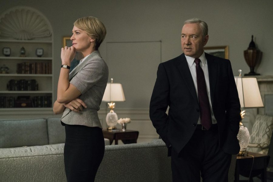 Kevin Spacey and Robin Wright in House of Cards, which will be ending with its upcoming sixth season. (Netflix)