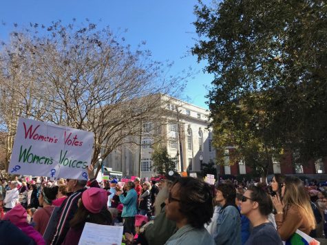 Hundreds gather at 2018 Women's March in Downtown Wilmington, NC
