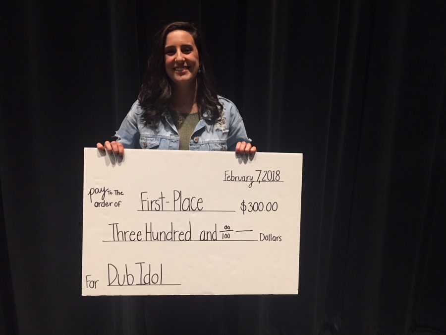 Dub Idol Season 12s first place winner Ali Sottile. Courtesy of Carey Shook.