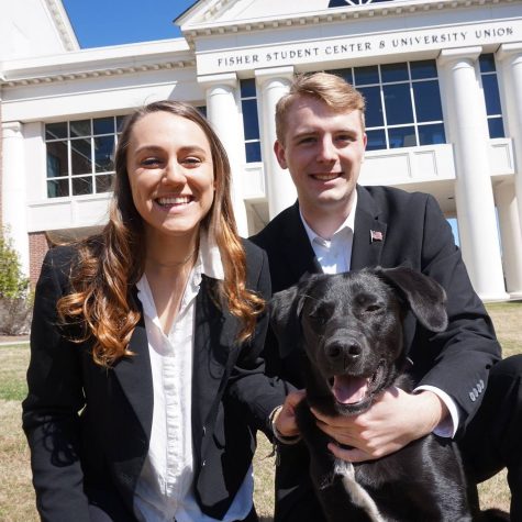 Tillet (right) and Brethen (left) have been elected next year's SGA preident and vice president.