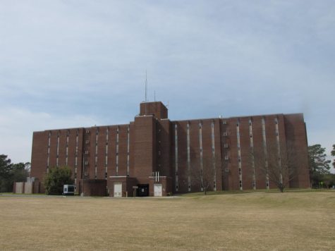 Galloway Hall was named for Edmond Galloway, a freshman who died in 1974 when he fell off of a bicycle and sustained a head injury. April 1975, was formally named for him.
