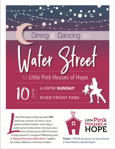 Flyer for the fundraising event