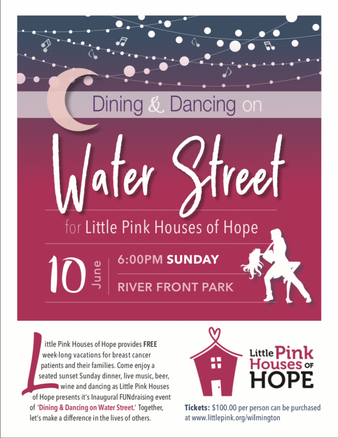 Flyer for the fundraising event 