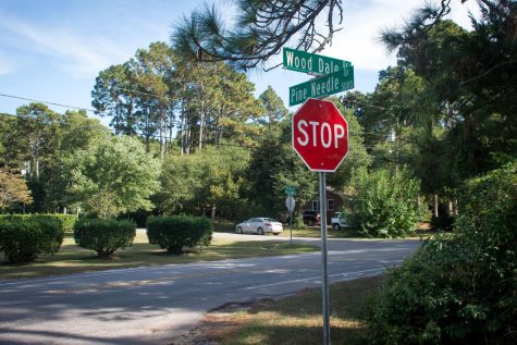 The intersection of Wood Dale and Pine Needle Drive, where many students reside, was the site of a recent reported abduction attempt