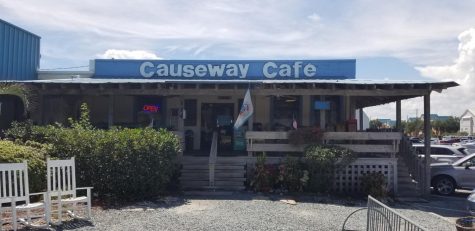 The storefront of the Causeway Cafe, located in Wrightsville Beach. The restaurant, which opened in 1987, will close its doors on Sunday, Nov. 4.