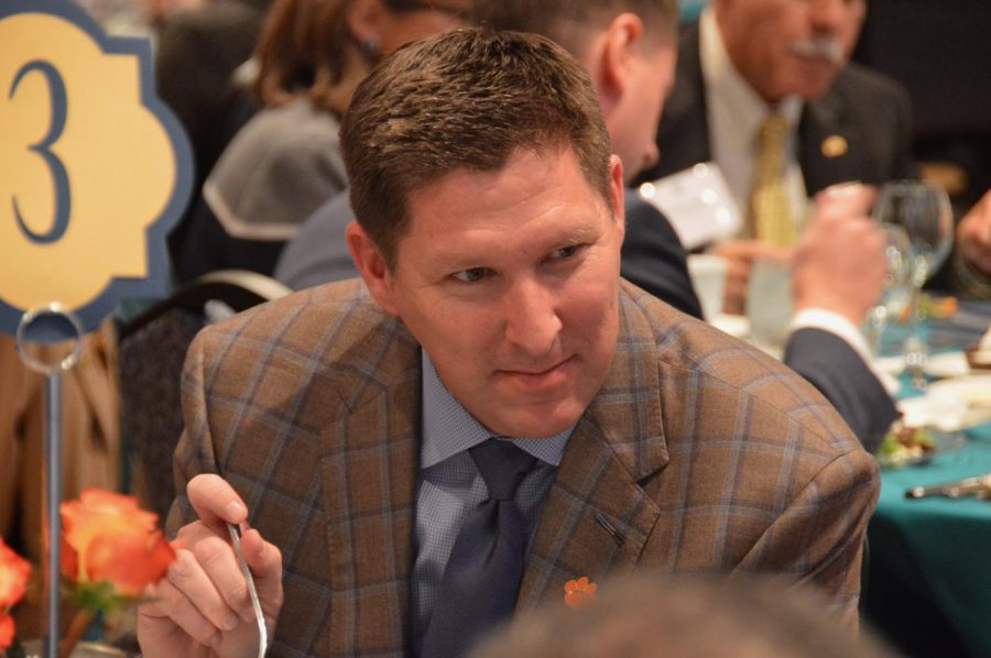 Clemson head coach Brad Brownell