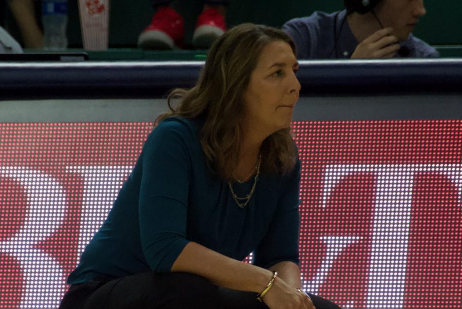 UNCW head coach Karen Barefoot