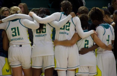 From left: Jessica Mitchell (31), Micah Hoggatt (25), Carol-Anne Obusek (32), Moriah Crisp (2), Shrita Parker (4)