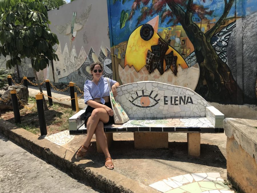 Helen studied abroad in Havana, Cuba during the summer of 2018.