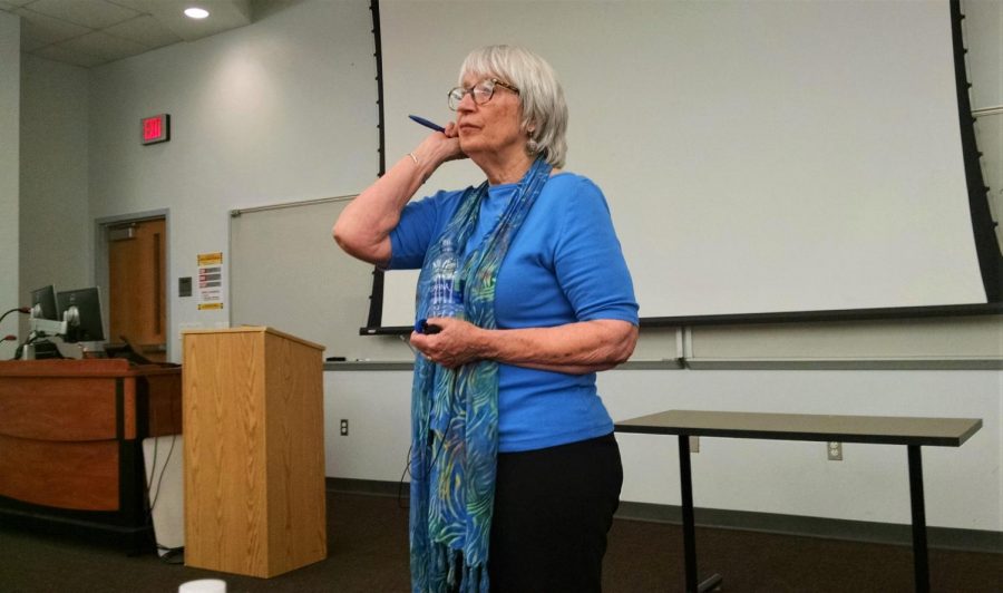 Karen Branan spoke at UNC Wilmington on Monday about her book, “The Family Tree: A Lynching in Georgia, a Legacy of Secrets, and My Search for the Truth, and her journey to uncover her own family history.
