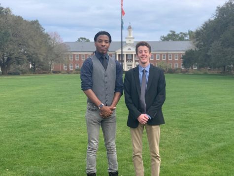 Drizzle Bey, left, and Zachery Tyson, right.