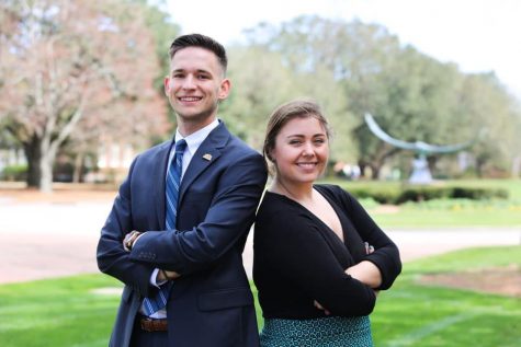Nick Pianovich, left, and Rachel Cowaldo, right.