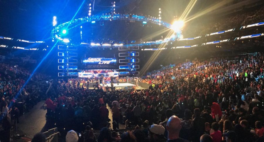 WWE Smackdown Live at the Spectrum Center in Charlotte, North Carolina on Nov. 14, 2017. 