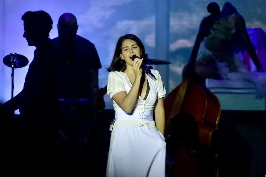 Lana Del Rey performs at a concert on the second day of Aerodrome Festival in Panensky Tynec, Czech Republic, Friday, June 29, 2018. Photo by Ondrej Hajek/CTK/Zuma Press/TNS.