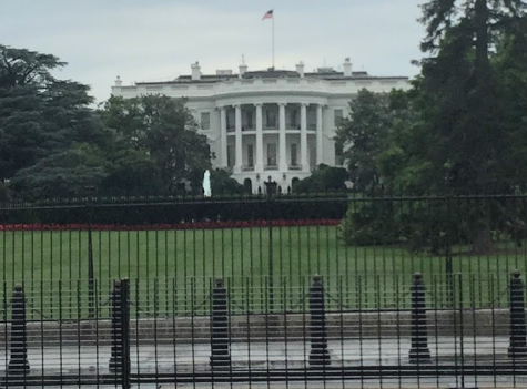 The White House fenced-off in Washington, D.C. on May 27, 2017