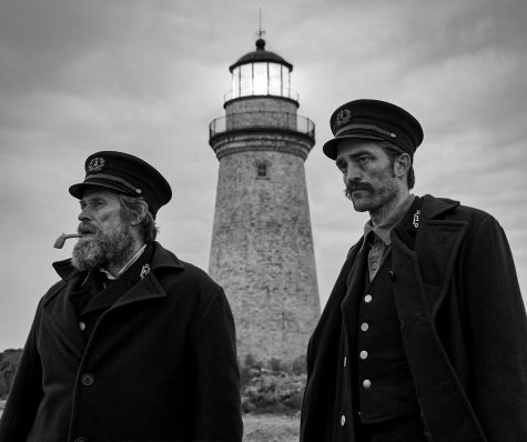 Willem Dafoe and Robert Pattinson in