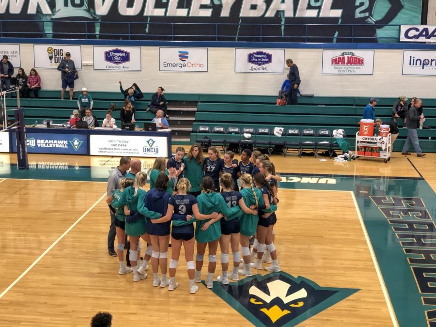 UNCW hosted Towson on Nov. 10, 2019. 