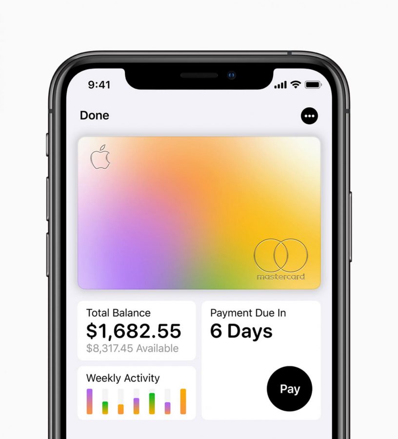 The Apple Card will act much the same as the Apple Wallet, but its also a physical card you can carry in your wallet. (Apple/TNS)