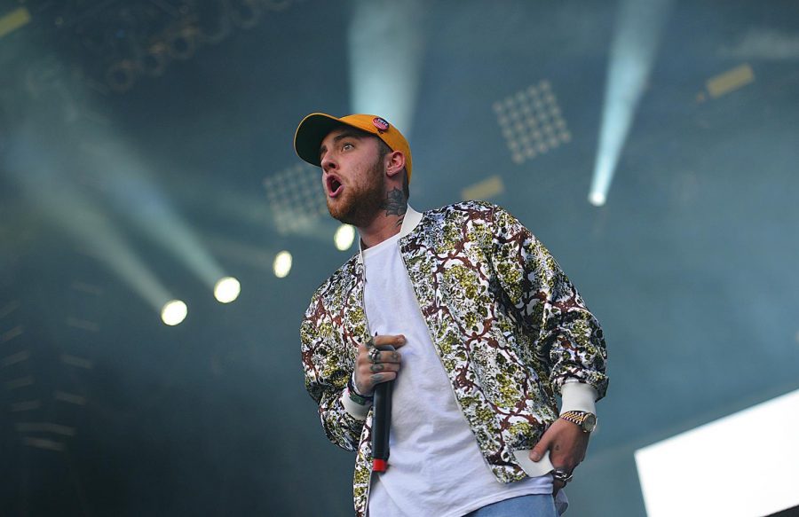 Mac Miller performs on day three of the Okeechobee Music and Arts Festival on March 5, 2016 in Okeechobee, Fla. Miller was found dead in his home on Sept. 7, 2018 of an apparent drug overdose. (Rolando Otero/South Florida Sun Sentinel/TNS)