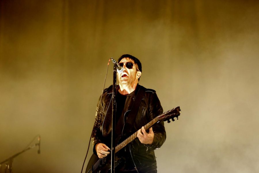 Trent Reznor of Nine Inch Nails performs on Sunday, July 23, 2017 at FYF Fest in Exposition Park in Los Angeles, Calif. (Gary Coronado/Los Angeles Times/TNS)