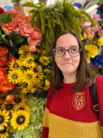 Creative writing major and senior Rachel Cash. Photo by Rachel Cash.