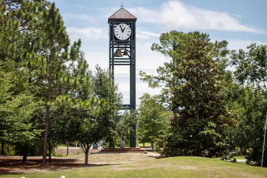 UNCW Clocktower. 