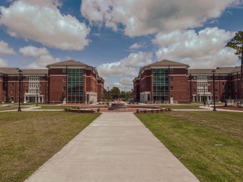 Pelican Hall and Sandpiper Hall are two of the four new housing options which opened fall 2020 at UNCW.