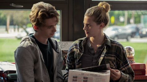 Lily Reinhart and Austin Abrams in