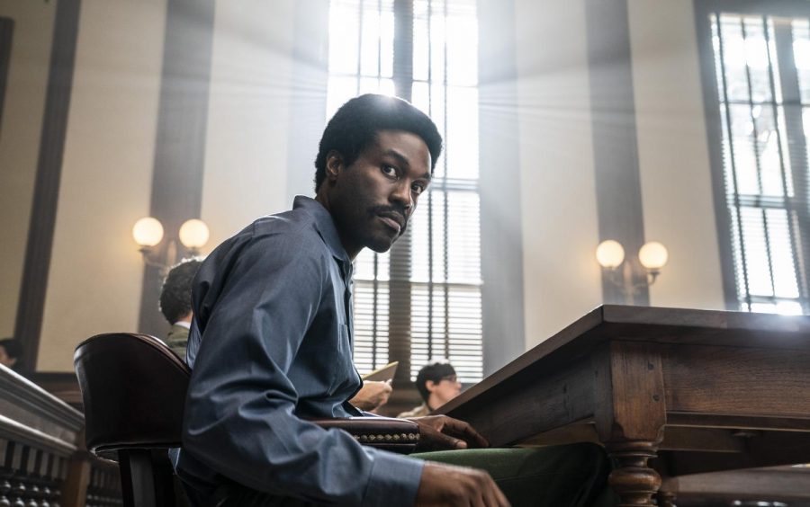 
Yahya Abdul-Mateen II as Bobby Seale in Aaron Sorkin's "The Trial of the Chicago 7" (2020). The film is nominated for Best Picture and five other awards. 