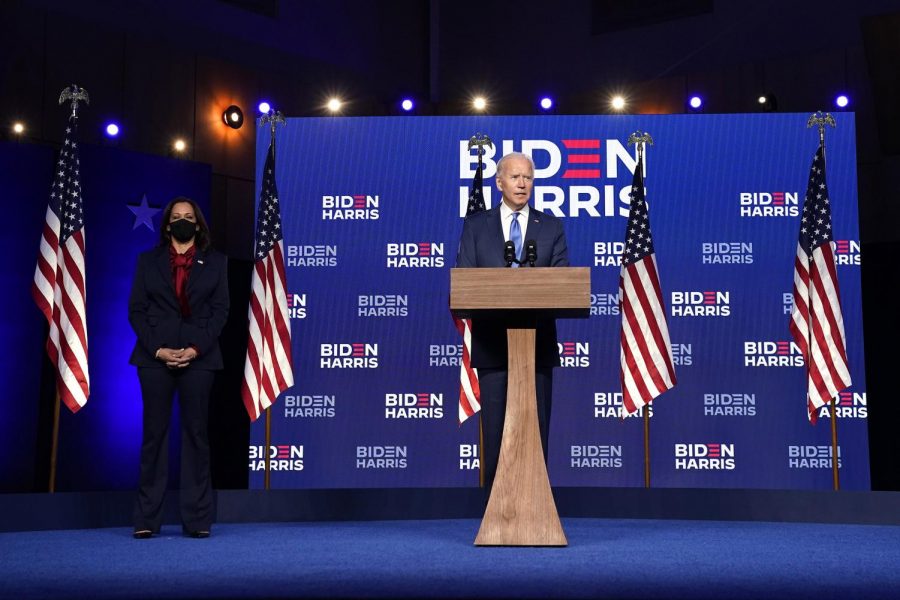 46th President-elect Joe Biden addressing the nation on Nov 6 ahead of his win.