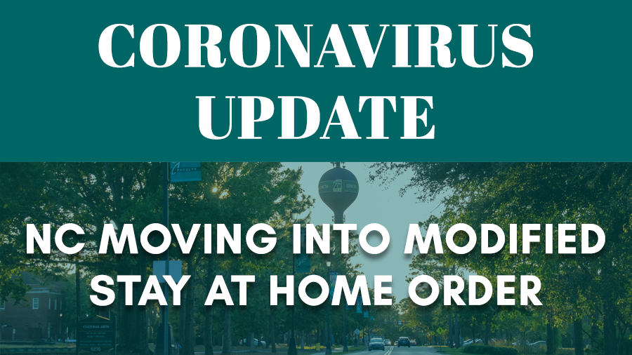 Starting Dec. 11 at 5 p.m. NC will move into a modified stay at home order.
