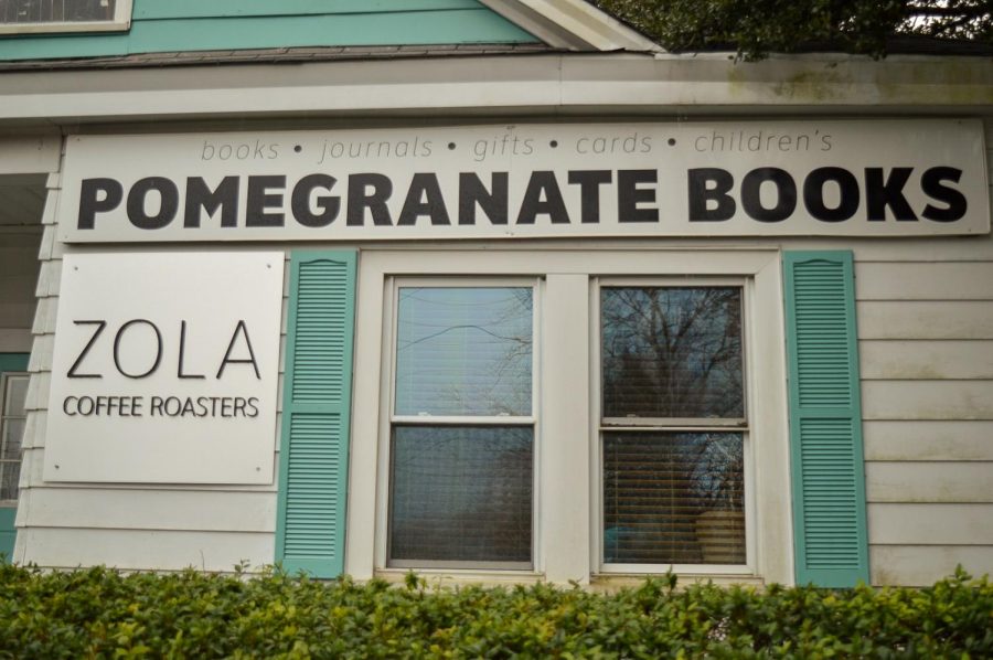 Zola Coffee Roasters also resides inside Pomegranate Books.