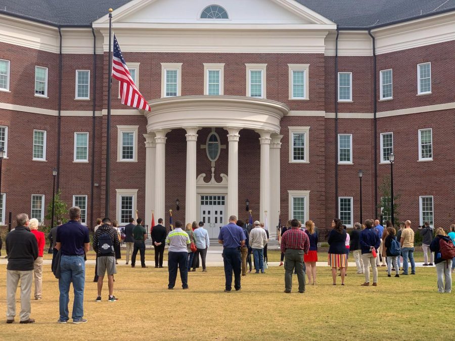 Many attend the Annual Veterans Day Ceremony.