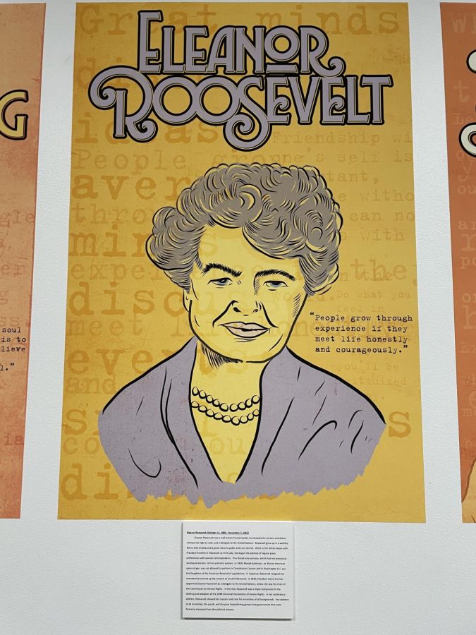 Eleanor Roosevelt was an activist and humanitarian who advocated strongly for human rights. 