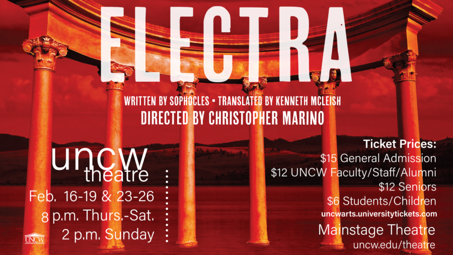 UNCW Theatre Department to present ‘Electra’ as first spring production