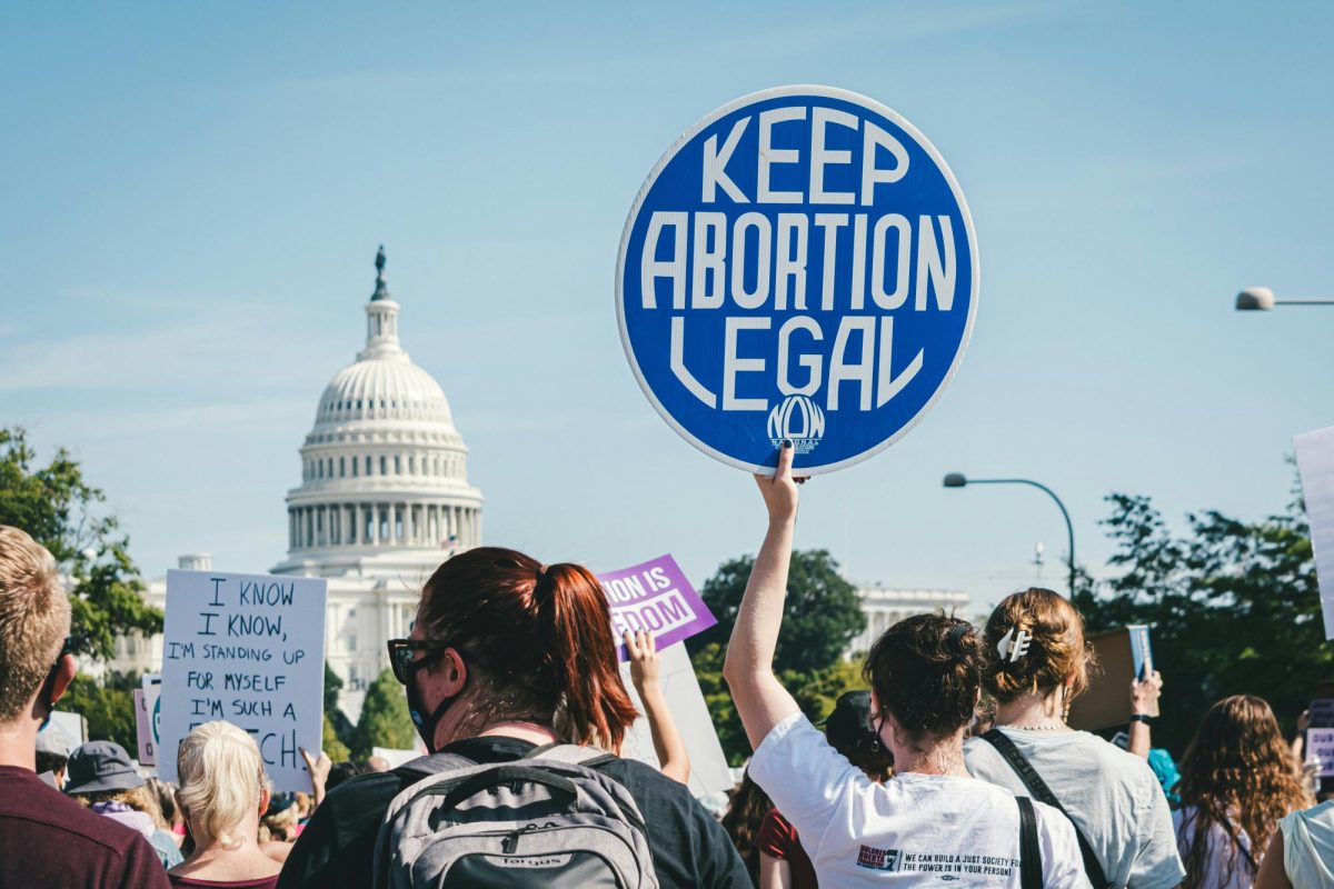 Protests erupt after the overturning of Roe v. Wade in 2022 (Courtesy Gayatri Malhotra/Unsplash.com)