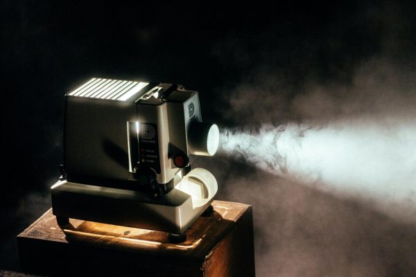 Photograph of a film projector. (Courtesy: Jeremy Yap/Unsplash)