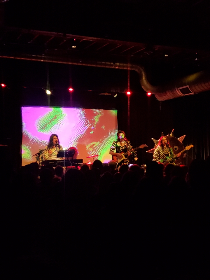 La Luz performs at Motorco Music Hall in Durham, NC. (Addison Lowry/The Seahawk)
