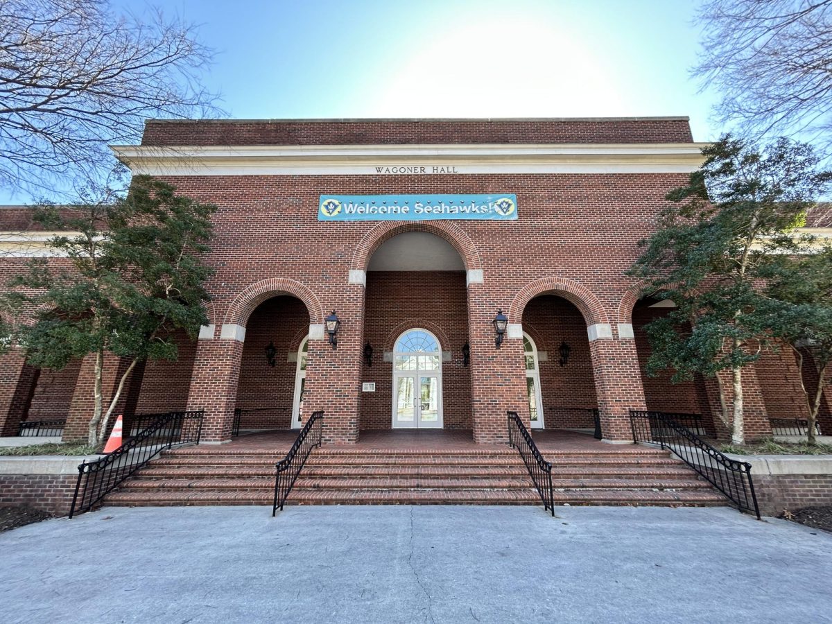 Wagoner dining hall on UNCW campus (Samantha Hill/The Seahawk).