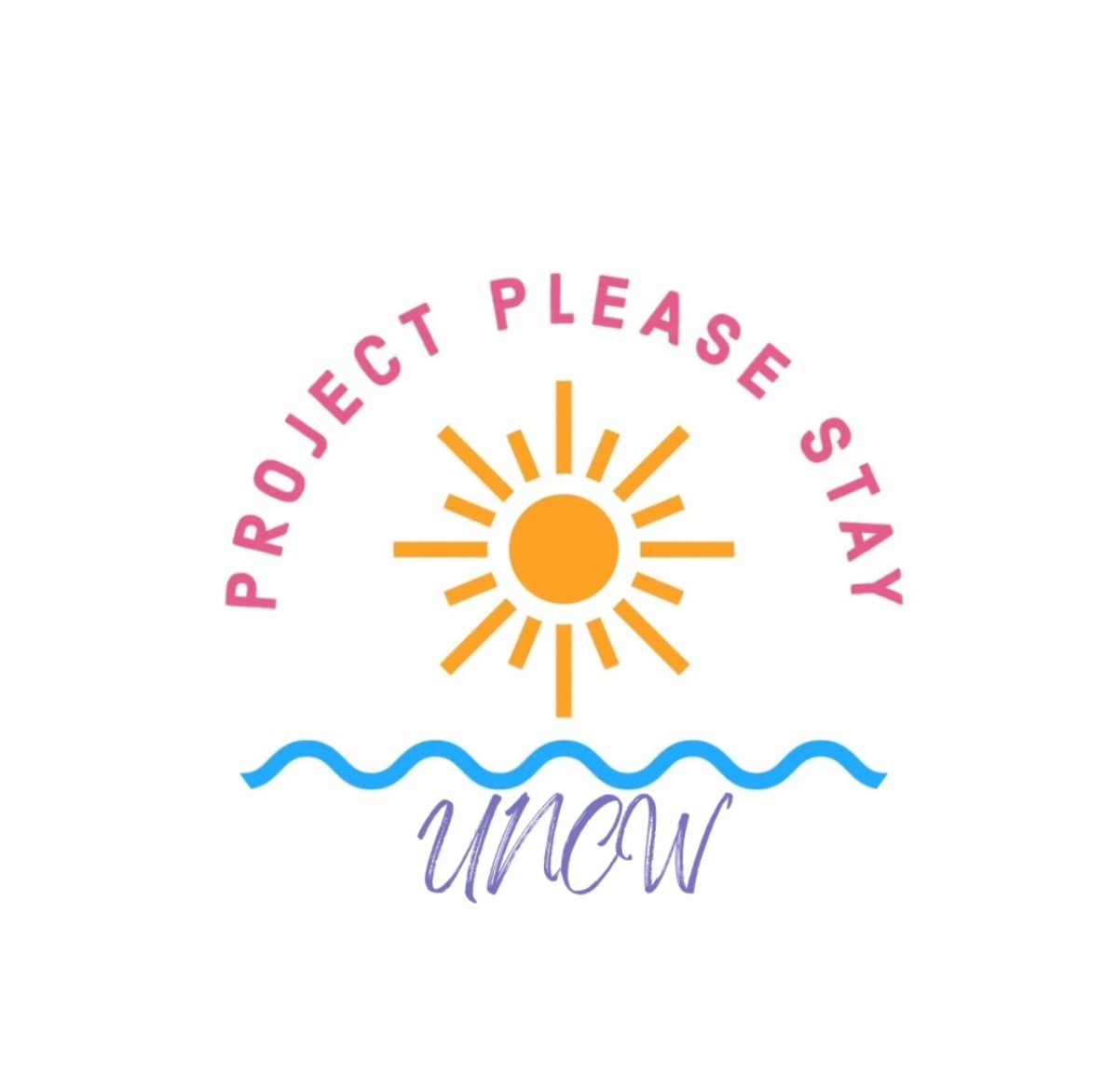 UNCW’s Project Please Stay chapter’s logo (Courtesy of Susannah Swindell).