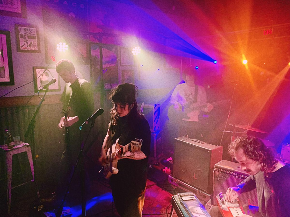 Wednesday's live show at Lily's Snack Bar in Boone, N.C. in January 2024 (Jackson Howard/The Seahawk).